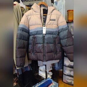 Hollister men's puffer jacket
